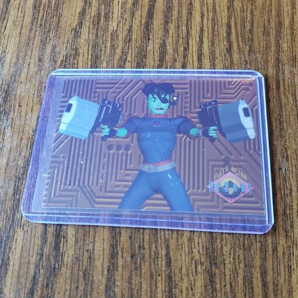 1995 Fleer Ultra ReBoot Game Players Space Cop #5 d8k - Picture 1 of 2